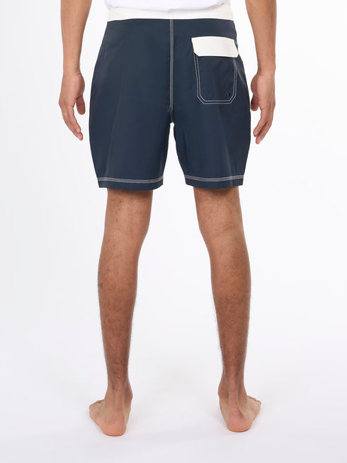 KnowledgeCotton Apparel - Board simtröjor - GRS/Vegan PETA - Total Eclipse